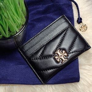 Tory Burch Kira Chevron Card Case